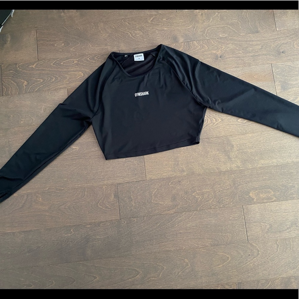 Gymshark Long-sleeved Workout Gym Crop Top